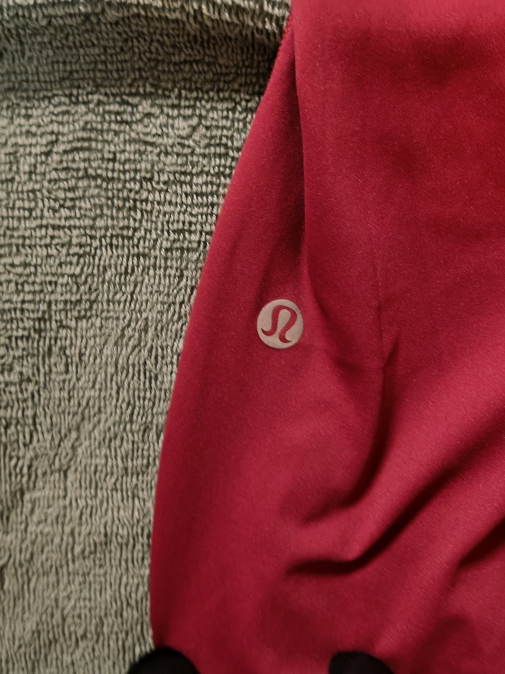 Lululemon Leggings Women 12 Red/Mulled Wine High Rise Yoga Pants Athletic Tights - Picture 6 of 6